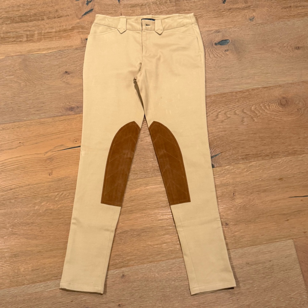 Ralph Lauren Suede riding/skinny pants